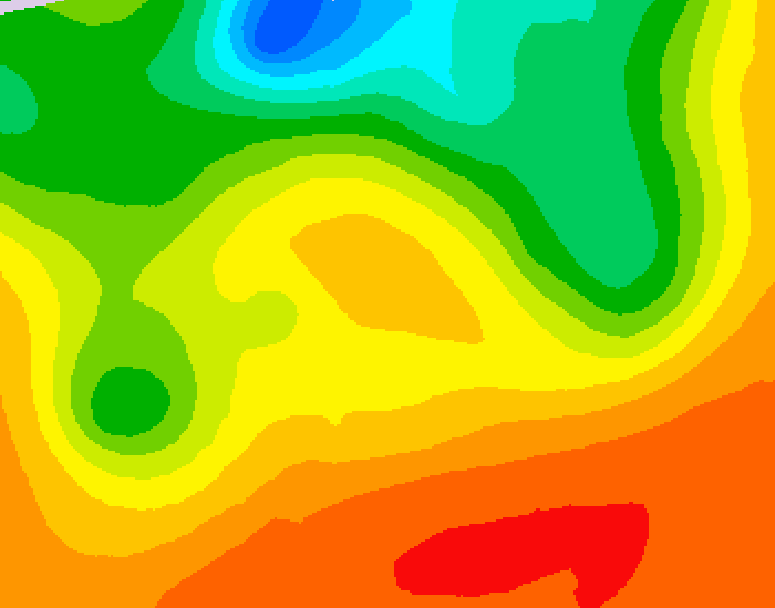 GDPS 500 millibar geopotential height 156 hour forecast chart for Canada based on 2026/06/26 1200Z data