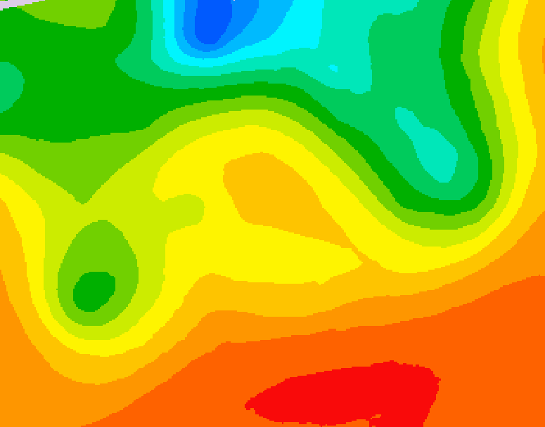 GDPS 500 millibar geopotential height 162 hour forecast chart for Canada based on 2026/06/26 1200Z data