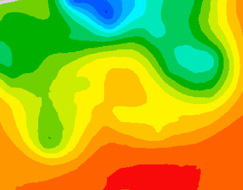 GDPS 500 millibar geopotential height 174 hour forecast chart for Canada based on 2026/06/26 1200Z data