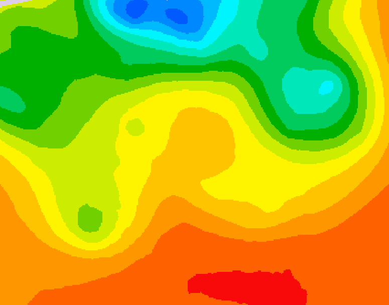 GDPS 500 millibar geopotential height 180 hour forecast chart for Canada based on 2026/06/26 1200Z data