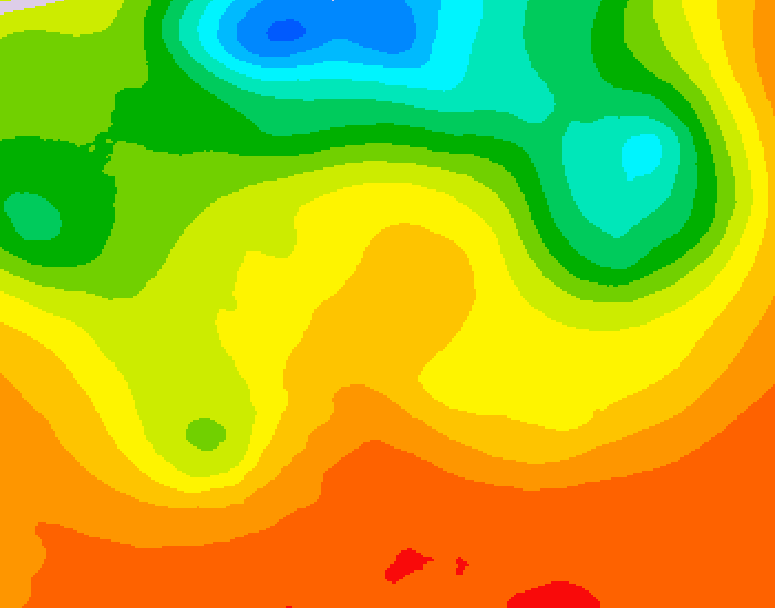 GDPS 500 millibar geopotential height 186 hour forecast chart for Canada based on 2026/06/26 1200Z data