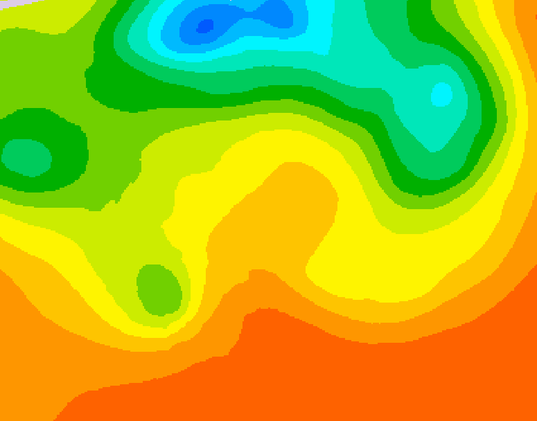 GDPS 500 millibar geopotential height 192 hour forecast chart for Canada based on 2026/06/26 1200Z data