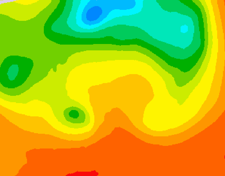 GDPS 500 millibar geopotential height 204 hour forecast chart for Canada based on 2026/06/26 1200Z data