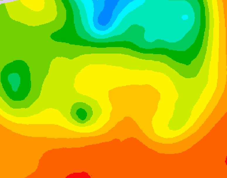 GDPS 500 millibar geopotential height 216 hour forecast chart for Canada based on 2026/06/26 1200Z data