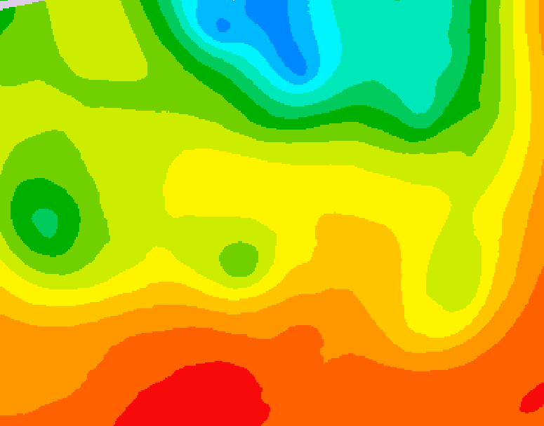GDPS 500 millibar geopotential height 234 hour forecast chart for Canada based on 2026/06/26 1200Z data