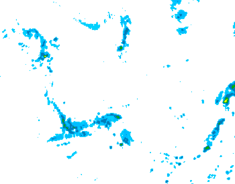 GDPS precipitation 060 hour forecast chart for Canada based on 2026/06/26 1200Z data