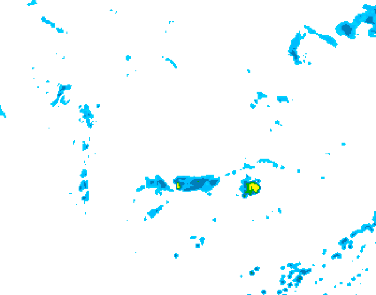 GDPS precipitation 102 hour forecast chart for Canada based on 2026/06/26 1200Z data