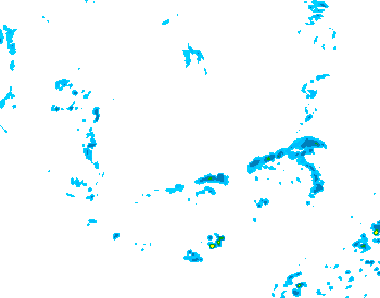 GDPS precipitation 120 hour forecast chart for Canada based on 2026/06/26 1200Z data