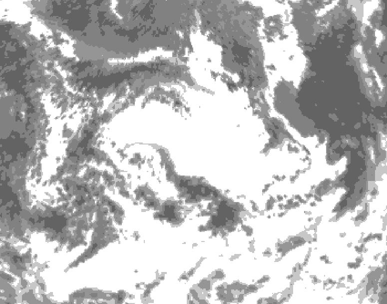 GDPS total cloud 156 hour forecast chart for Canada based on 2026/06/26 1200Z data