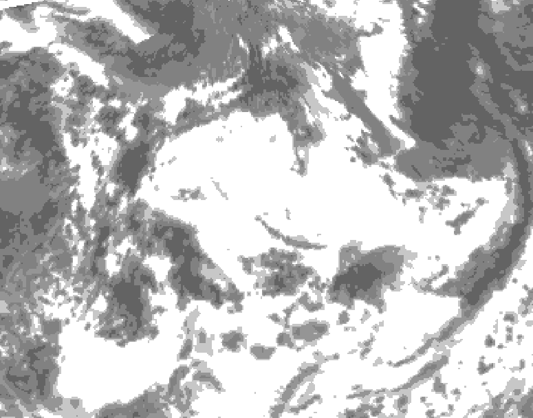 GDPS total cloud 174 hour forecast chart for Canada based on 2026/06/26 1200Z data