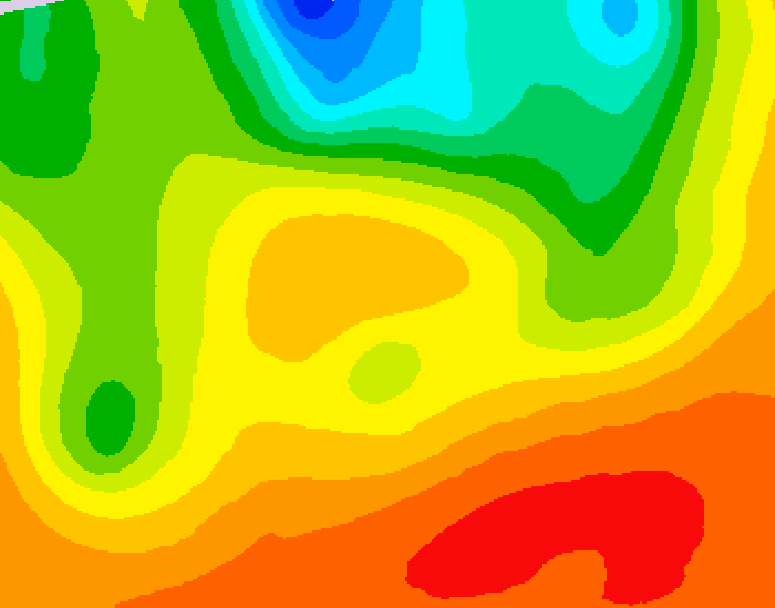 GDPS 500 millibar geopotential height 144 hour forecast chart for Canada based on 2026/06/27 0000Z data