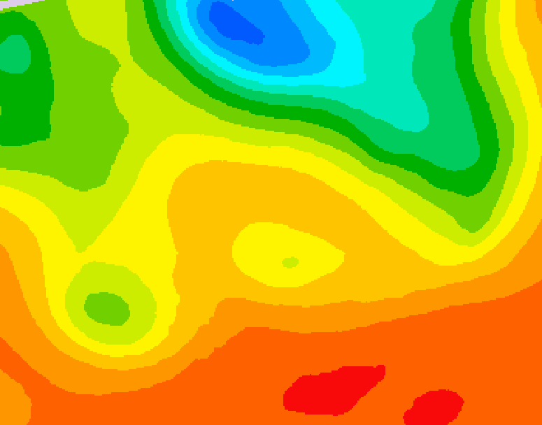 GDPS 500 millibar geopotential height 168 hour forecast chart for Canada based on 2026/06/27 0000Z data
