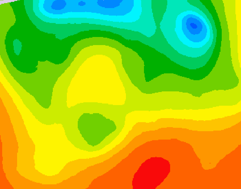 GDPS 500 millibar geopotential height 072 hour forecast chart for Canada based on 2026/06/27 1200Z data