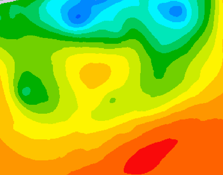 GDPS 500 millibar geopotential height 108 hour forecast chart for Canada based on 2026/06/27 1200Z data