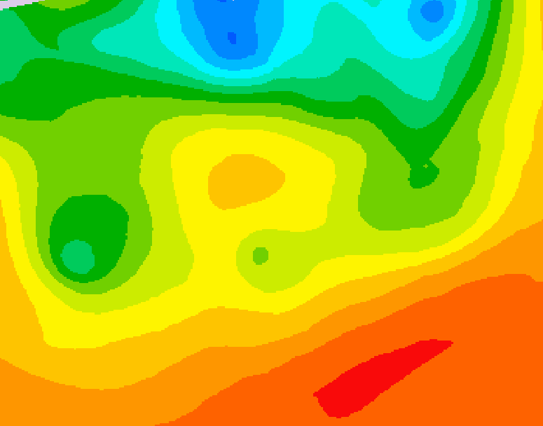 GDPS 500 millibar geopotential height 120 hour forecast chart for Canada based on 2026/06/27 1200Z data