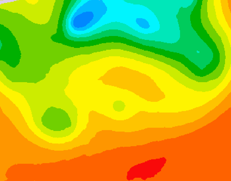 GDPS 500 millibar geopotential height 156 hour forecast chart for Canada based on 2026/06/27 1200Z data