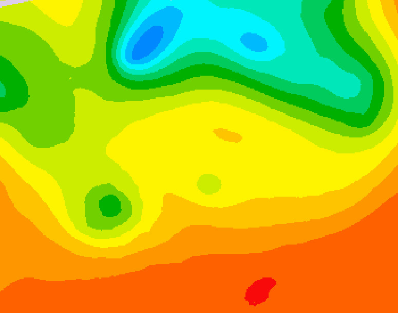 GDPS 500 millibar geopotential height 162 hour forecast chart for Canada based on 2026/06/27 1200Z data