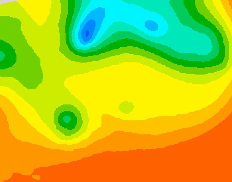 GDPS 500 millibar geopotential height 168 hour forecast chart for Canada based on 2026/06/27 1200Z data