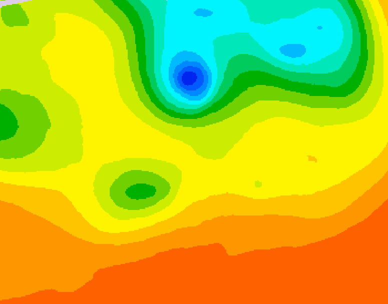 GDPS 500 millibar geopotential height 192 hour forecast chart for Canada based on 2026/06/27 1200Z data