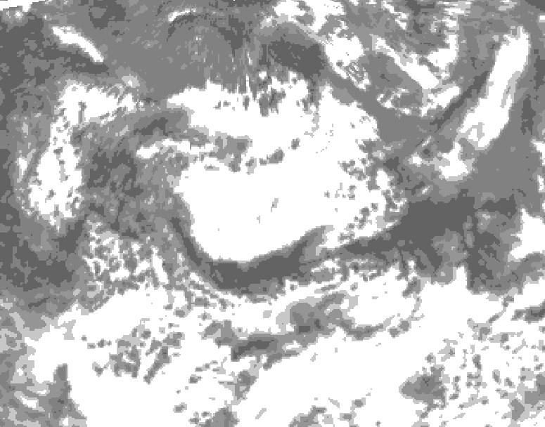 GDPS total cloud 108 hour forecast chart for Canada based on 2026/06/27 1200Z data
