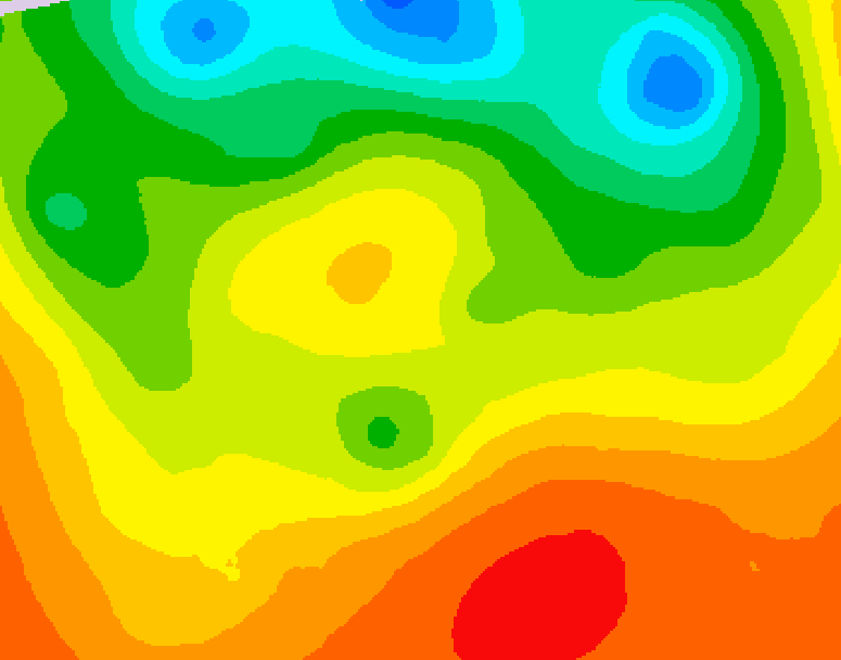 GDPS 500 millibar geopotential height 072 hour forecast chart for Canada based on 2026/06/28 0000Z data