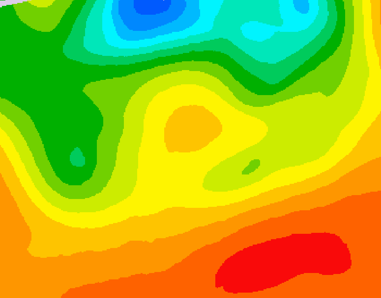 GDPS 500 millibar geopotential height 120 hour forecast chart for Canada based on 2026/06/28 0000Z data