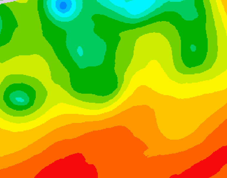 GDPS 500 millibar geopotential height 234 hour forecast chart for Canada based on 2026/06/28 0000Z data