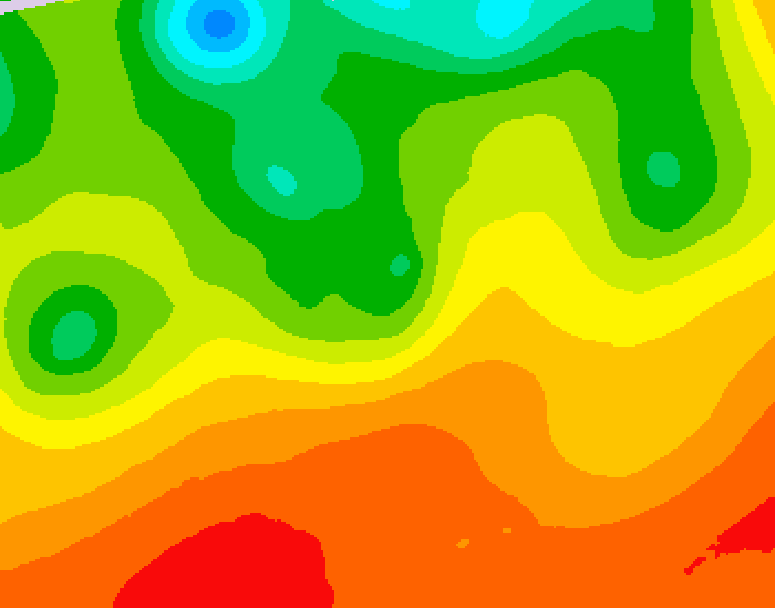 GDPS 500 millibar geopotential height 240 hour forecast chart for Canada based on 2026/06/28 0000Z data