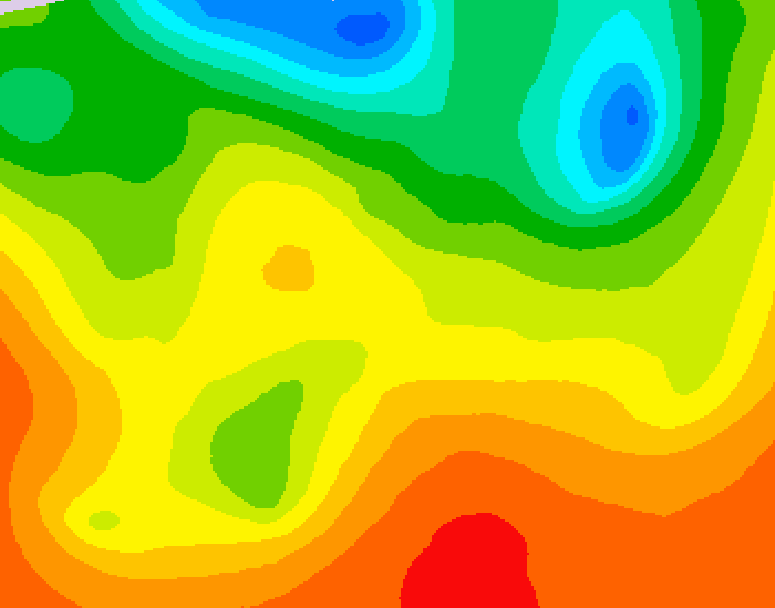 GDPS 500 millibar geopotential height 030 hour forecast chart for Canada based on 2026/06/28 1200Z data