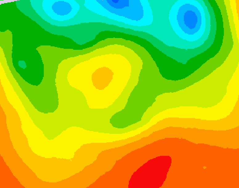 GDPS 500 millibar geopotential height 066 hour forecast chart for Canada based on 2026/06/28 1200Z data