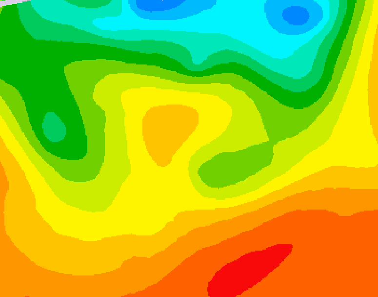 GDPS 500 millibar geopotential height 084 hour forecast chart for Canada based on 2026/06/28 1200Z data