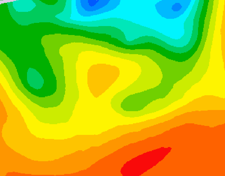 GDPS 500 millibar geopotential height 090 hour forecast chart for Canada based on 2026/06/28 1200Z data