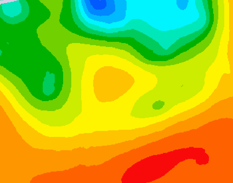 GDPS 500 millibar geopotential height 108 hour forecast chart for Canada based on 2026/06/28 1200Z data