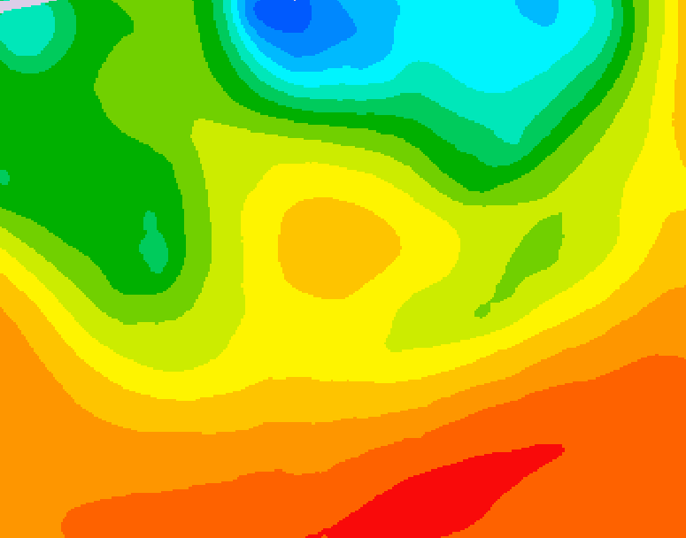 GDPS 500 millibar geopotential height 114 hour forecast chart for Canada based on 2026/06/28 1200Z data