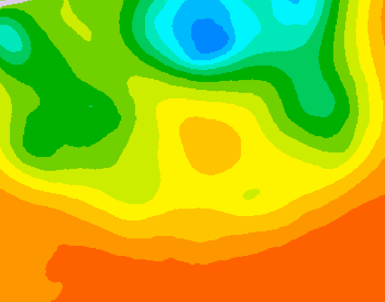 GDPS 500 millibar geopotential height 144 hour forecast chart for Canada based on 2026/06/28 1200Z data