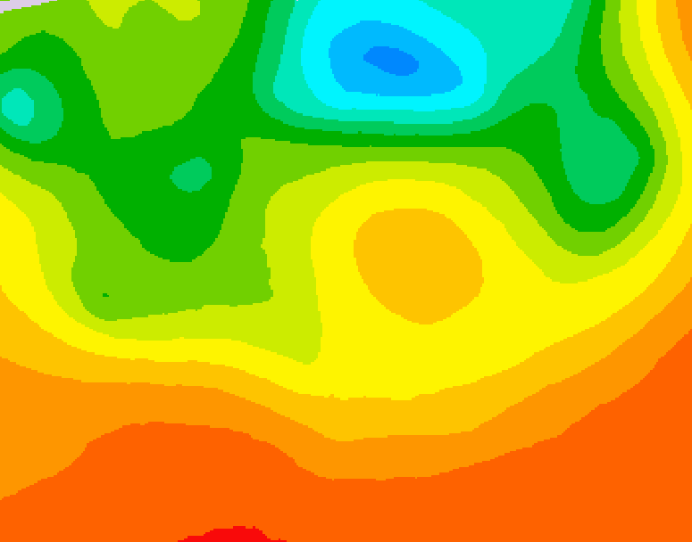 GDPS 500 millibar geopotential height 162 hour forecast chart for Canada based on 2026/06/28 1200Z data