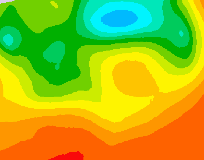 GDPS 500 millibar geopotential height 174 hour forecast chart for Canada based on 2026/06/28 1200Z data