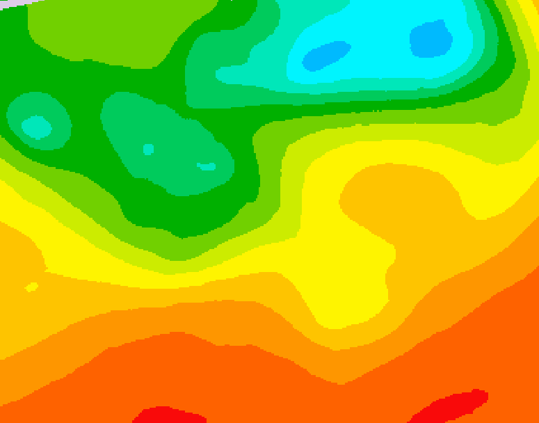 GDPS 500 millibar geopotential height 192 hour forecast chart for Canada based on 2026/06/28 1200Z data