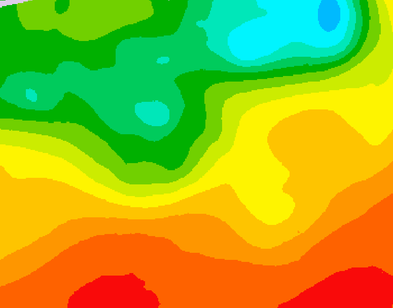 GDPS 500 millibar geopotential height 204 hour forecast chart for Canada based on 2026/06/28 1200Z data