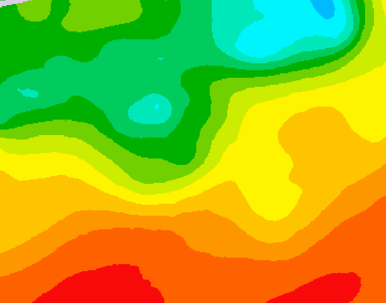 GDPS 500 millibar geopotential height 210 hour forecast chart for Canada based on 2026/06/28 1200Z data