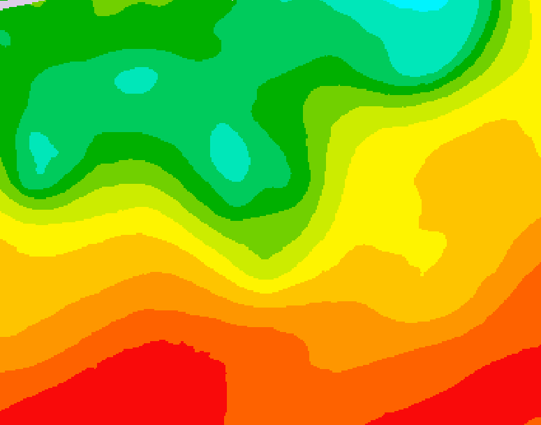 GDPS 500 millibar geopotential height 228 hour forecast chart for Canada based on 2026/06/28 1200Z data