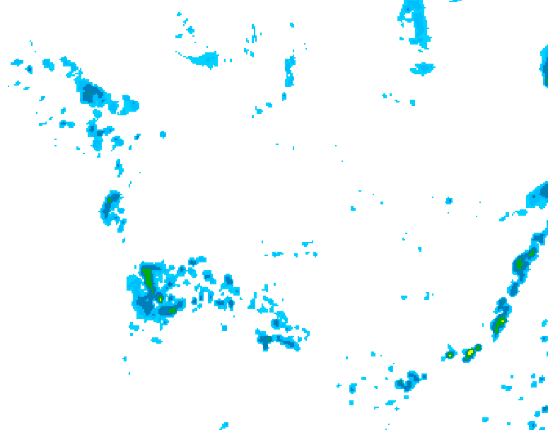 GDPS precipitation 012 hour forecast chart for Canada based on 2026/06/28 1200Z data