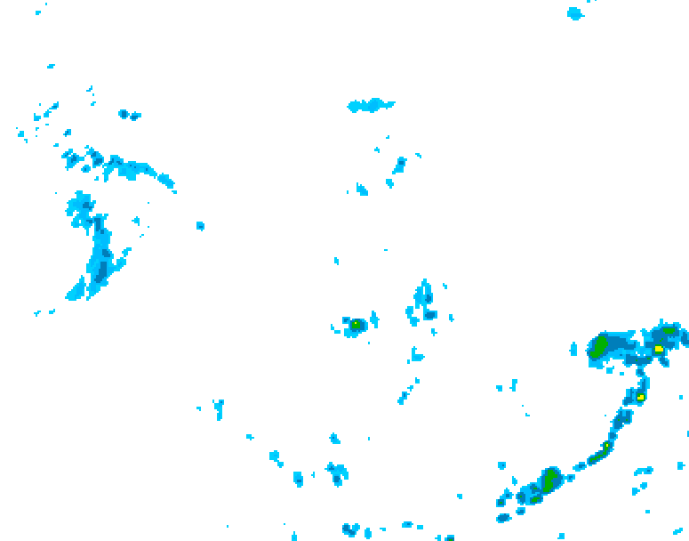 GDPS precipitation 234 hour forecast chart for Canada based on 2026/06/28 1200Z data