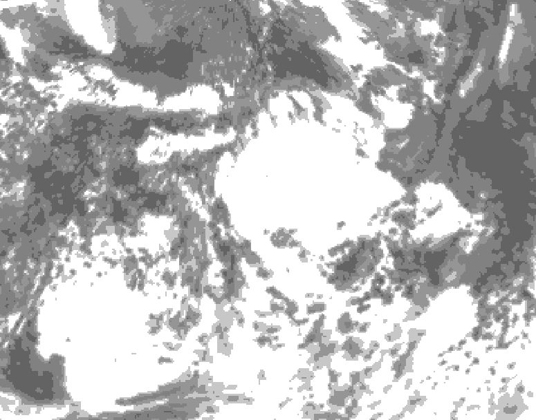 GDPS total cloud 144 hour forecast chart for Canada based on 2026/06/28 0000Z data