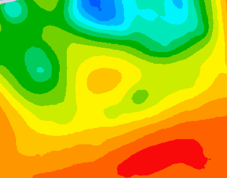 GDPS 500 millibar geopotential height 096 hour forecast chart for Canada based on 2026/06/29 0000Z data