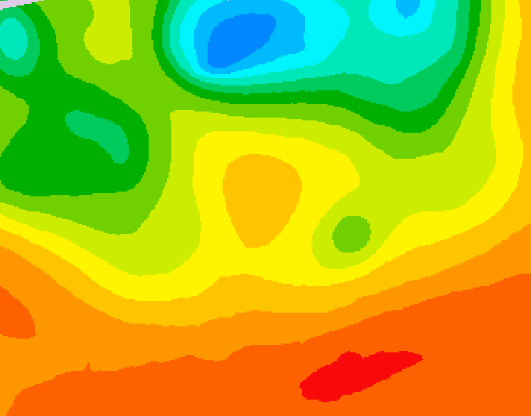 GDPS 500 millibar geopotential height 120 hour forecast chart for Canada based on 2026/06/29 0000Z data