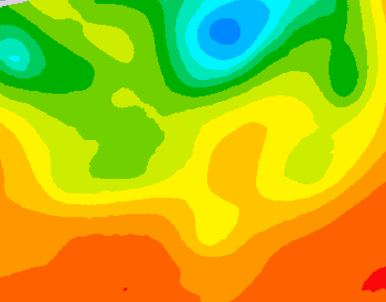 GDPS 500 millibar geopotential height 168 hour forecast chart for Canada based on 2026/06/29 0000Z data