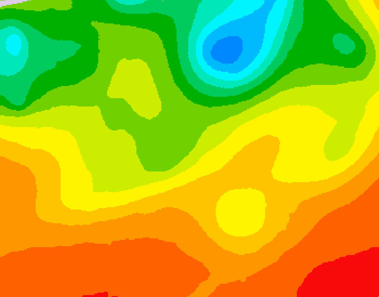 GDPS 500 millibar geopotential height 192 hour forecast chart for Canada based on 2026/06/29 0000Z data