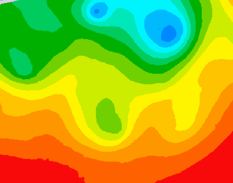 GDPS 500 millibar geopotential height 240 hour forecast chart for Canada based on 2026/06/29 0000Z data
