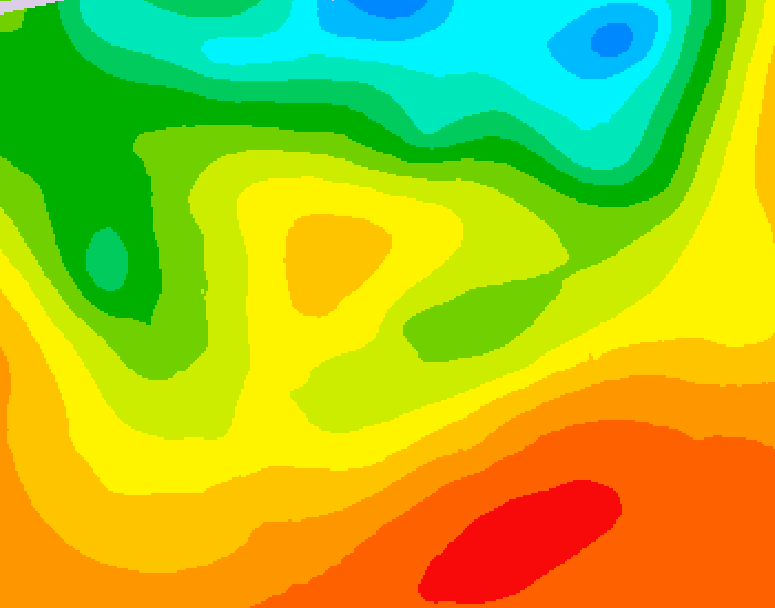 GDPS 500 millibar geopotential height 060 hour forecast chart for Canada based on 2026/06/29 1200Z data